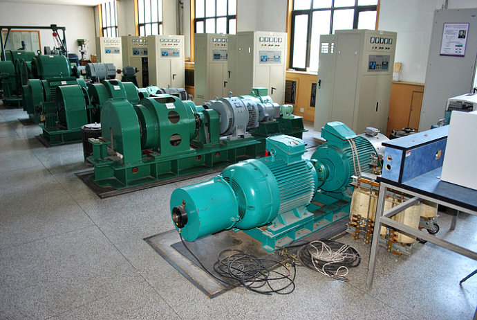 安达某热电厂使用我厂的YKK高压电机提供动力